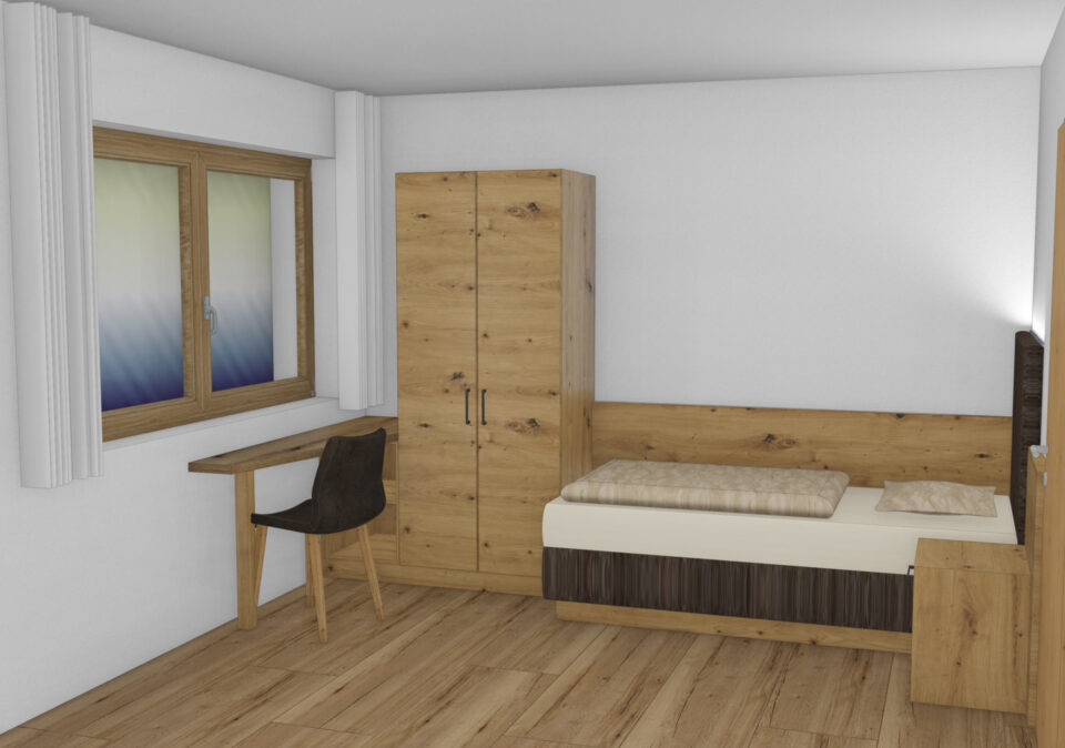 Großzügiges Einzelzimmer mit komfortabler Couch im neueröffneten Urlaub auf dem Bauernhof nahe Meran