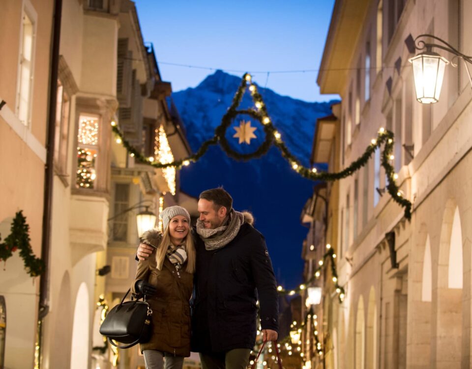 Weihnachtszeit in Hafling mit Ausflug zum romantischen Meraner Christkindlmarkt